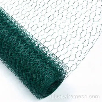 1 &quot;Mesh PVC gecoate gegalvaniseerd pluimvee -net